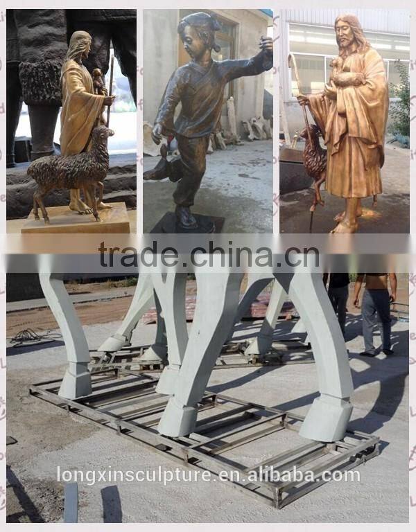 Ancient Bronze Soldier Statue Metal Cast Knight Bronze Statue