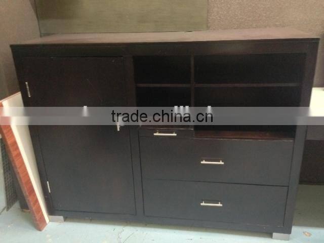 hot sale wood tv cabinet for usa hotel furniture