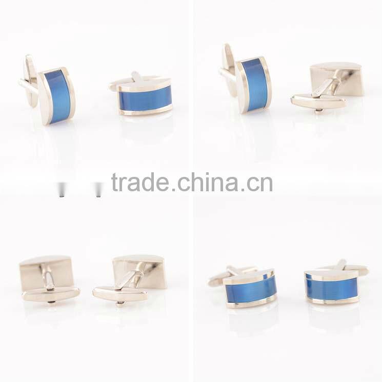 Hot selling creative sleeve button cufflink exquisite custom cuff link