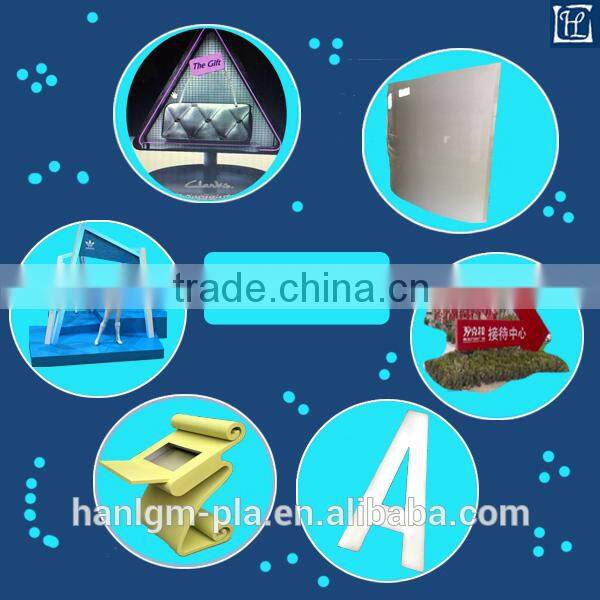 pp pe abs engraving board advertising board sign
