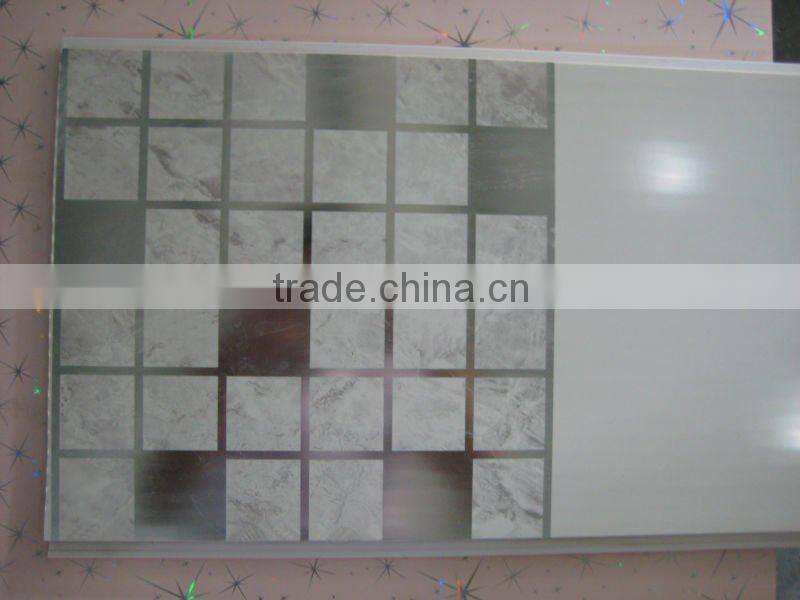 hot sale interior decoration bathroom ceiling tile design pvc wall covering panels for house