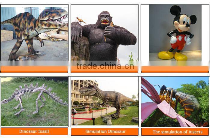 Play ground entertainment dinosaur ride