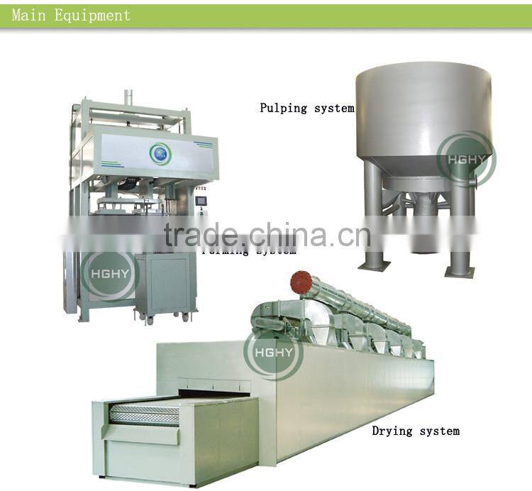 industrial packing pulp molding machine