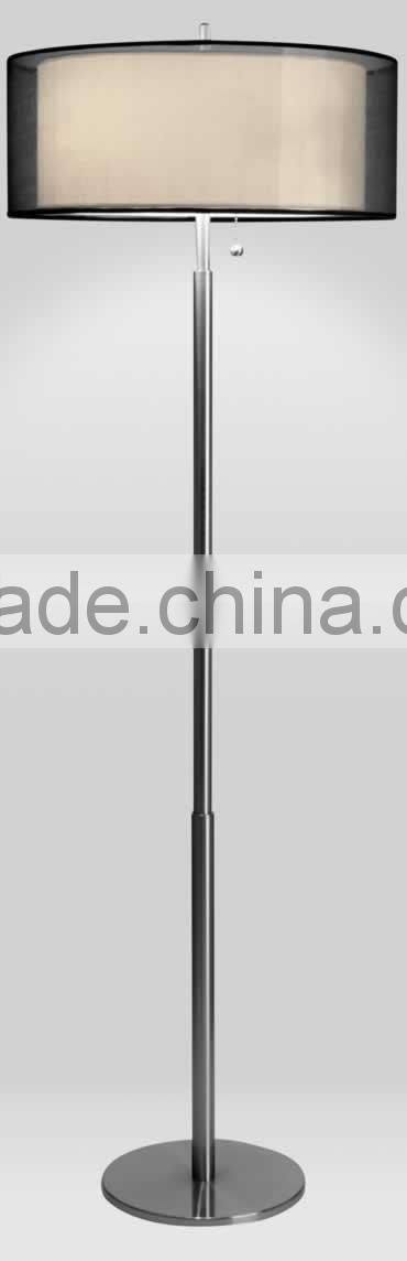 contemporary wrought iron floor lamp for hotel decoration