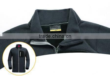 Girl sports polar fleece jacket