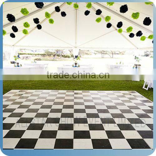 Hot sale plastic dance floor for dance party and wedding
