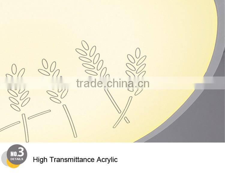 Hollow Out Wheat LED Ceiling Lamp 220V Round Modern Ceiling Light