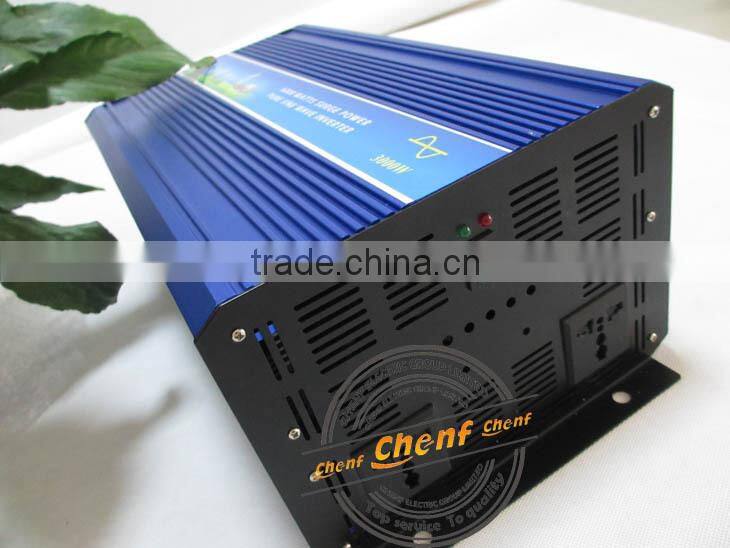 2015 Competitive Price 3000Watt Dc 12V Ac 220 Micro Control With Built In Battery Grid Hybrid Solar Power Inverter Made in China