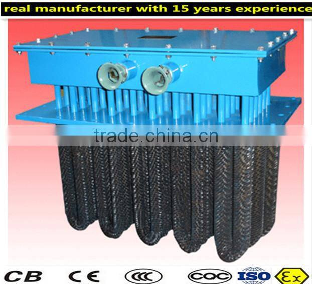 U shape tubular finned heater for industrial oven