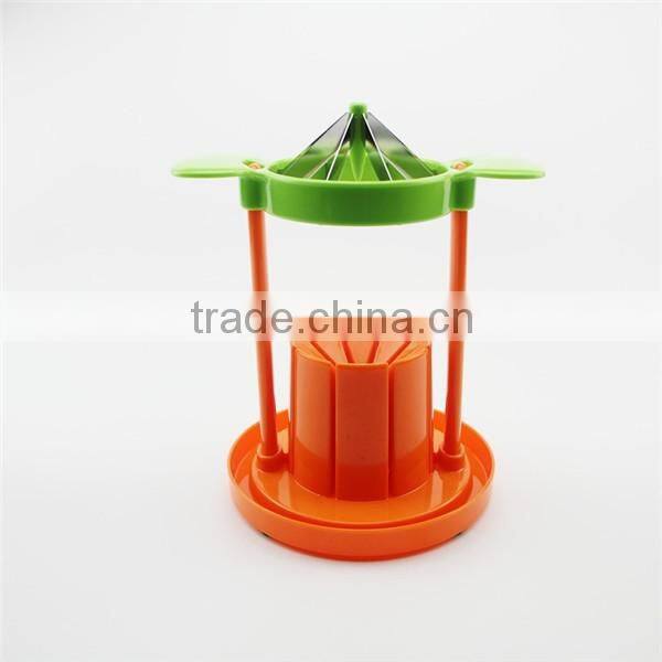 Ultra sharp easy to cut papaya slicer