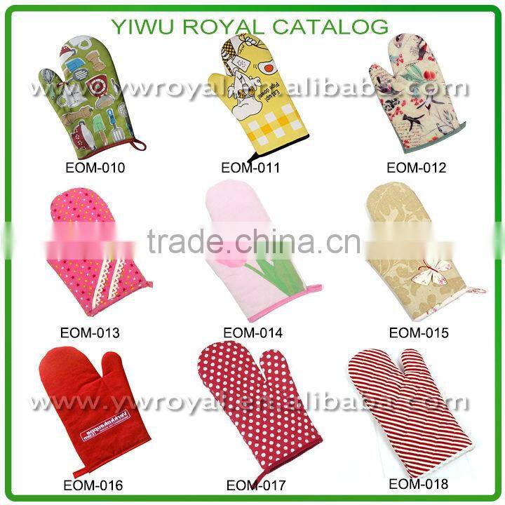Promotion Cooking Cotton Fire-proof Oven Mitt