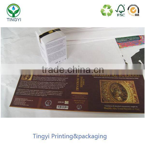 card for gold hot stamping