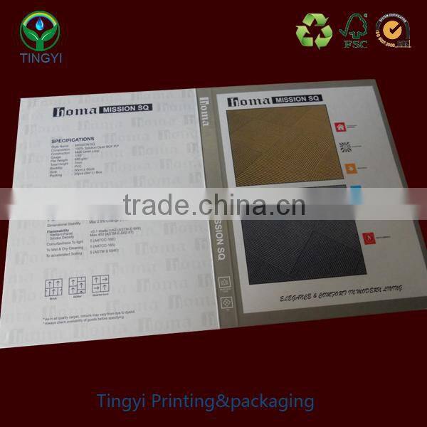 cardboard printed catalog
