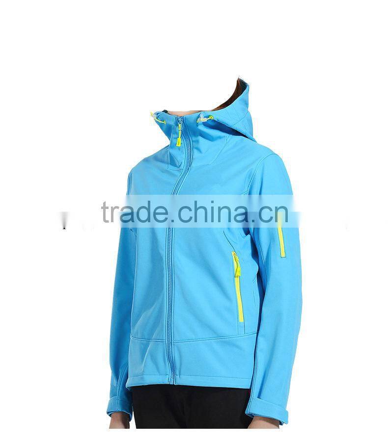 Hot sale customized wholesale softshell jacket woman factory lady's sports apparel