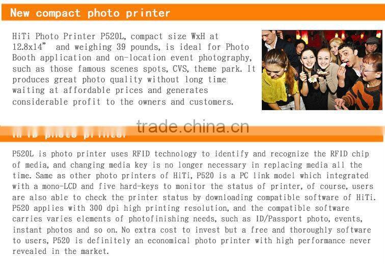 P520L Mini Photo Album Printing Machine with Thermal Paper Roll