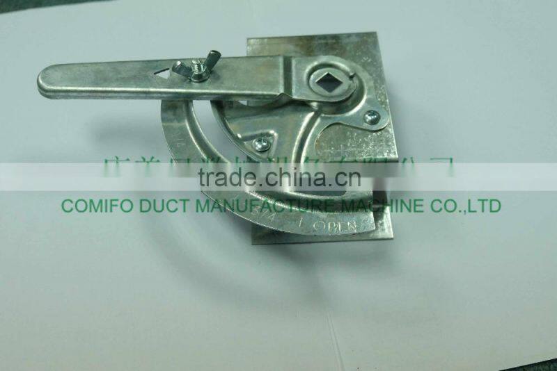 damper handle/volume control damper/air damper/fire damper/smoke damper/smoke fire damper accessories parts/roll forming machine