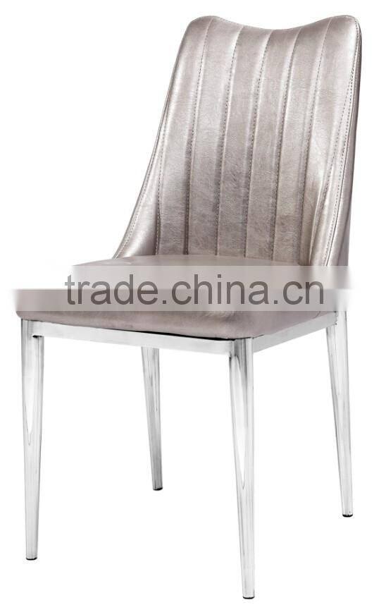 Stainless Steel Dining Chair/Dining Room Chair In PU Base B48#