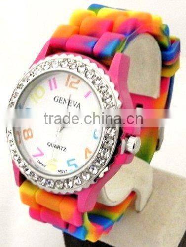 beard dress gift bonjour watch winner colorful geneva watch Camouflage