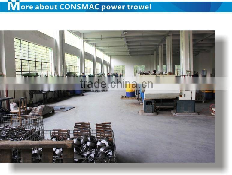 CONSMAC wacker flextool concrete electric trowel machine for sale
