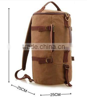 Multifunctional round sports duffle Gym Bags backpack