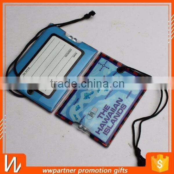 Custom Shaped Luggage Tag with Led Light