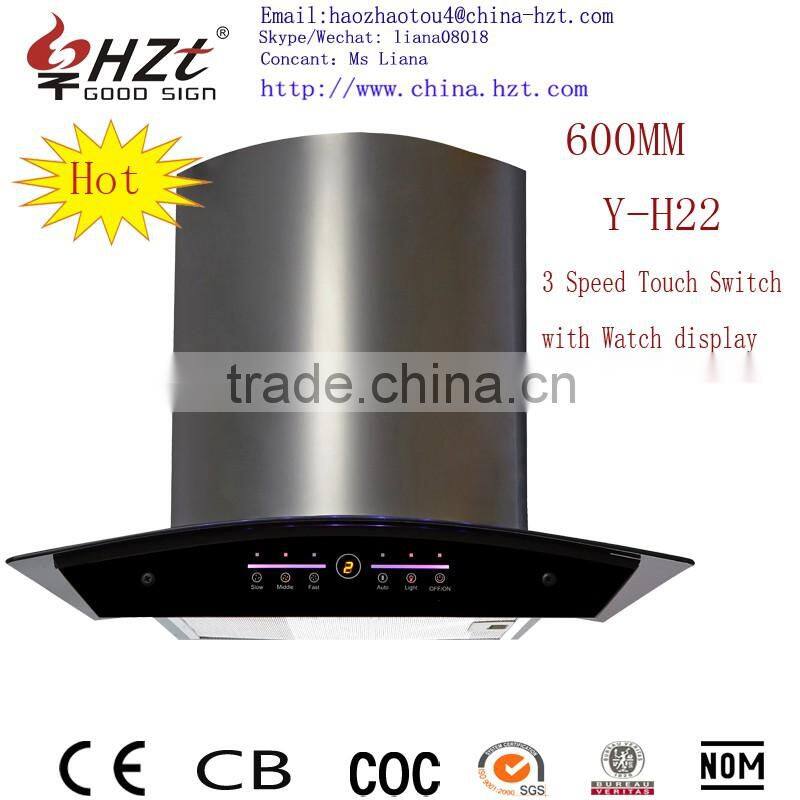 600 mm used kitchen ventilation hoods decorative