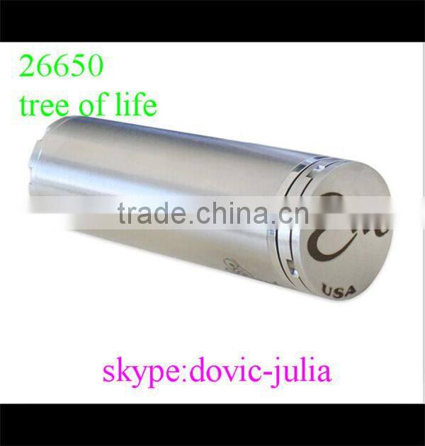 Alibaba express new health products high quality tree of life mod 26650 tree of life mod