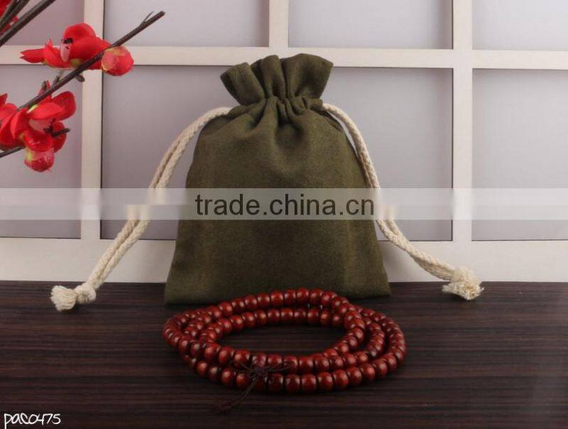 In Stock Colorful Suede Bag For Jewelry