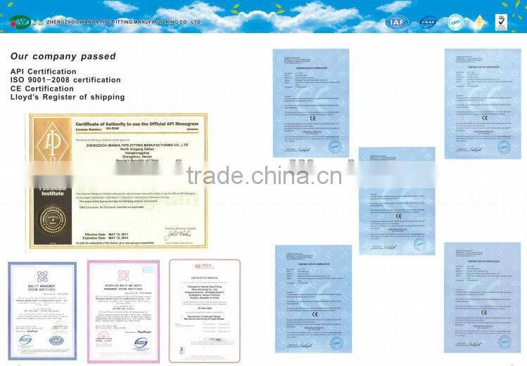 2013 Hot Sale!!! High Quality Butt Weld Carbon Steel Outlet