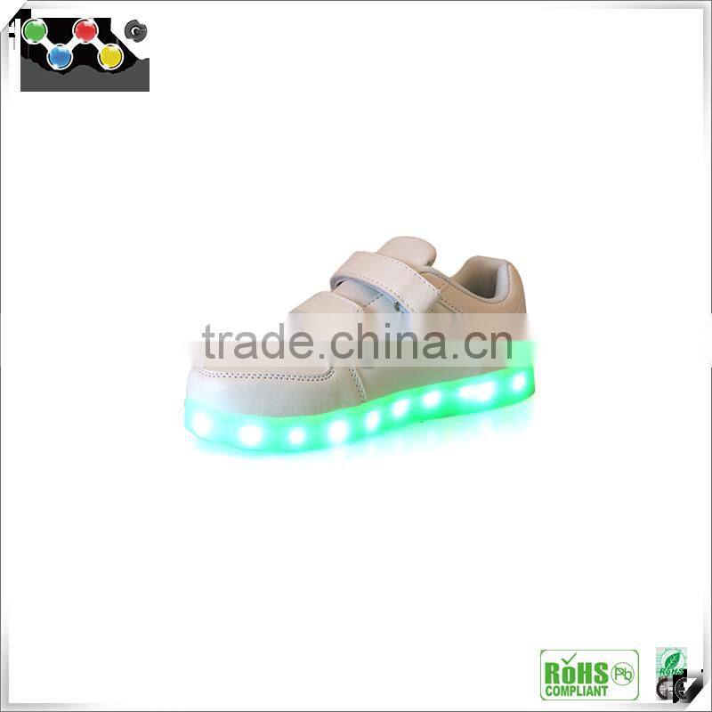 2016 Cool simple style electric led casual shoes, rechargerable comfortable led shoes