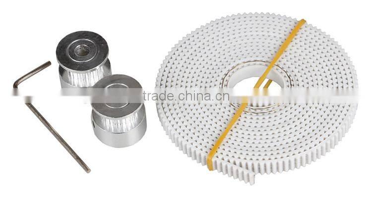 2GT Timing Belt with Steel Core Wire and GT2 Timing Pulley Industrial 3D Printer for Sale