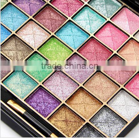 Miss Rose 3D Charm Wet 48 colors Makeup Eyeshadow Palette Set, Professional Cosmetics Naked Eye Shadow With Matte Glitter