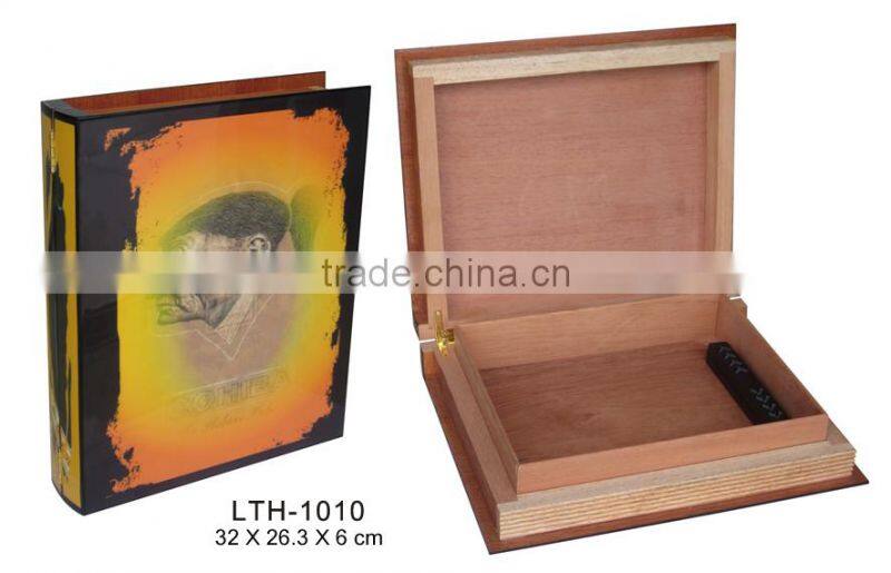 wooden humidor cigar box