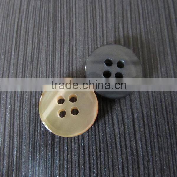 Fashion Pear Light Resin Button For Garment