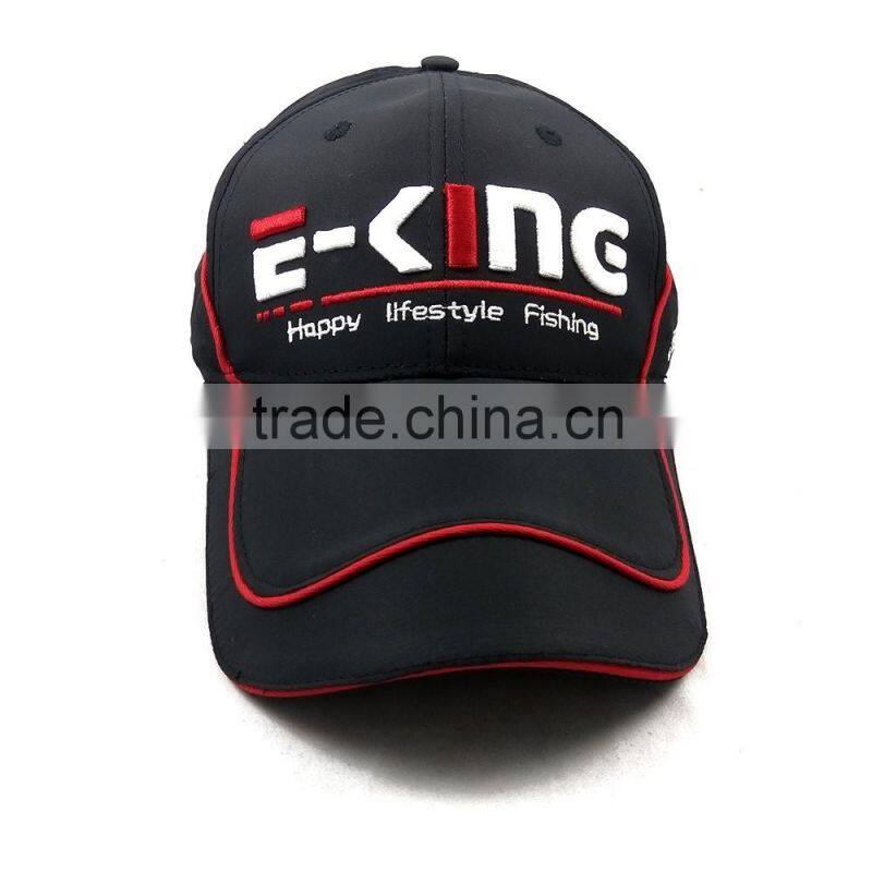 Wholesale 3D Embrossed sports cap Stitching serging caslon baseball cap