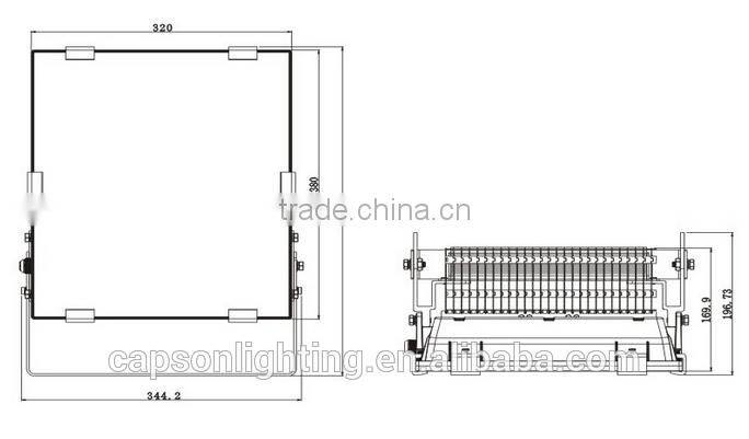 CE RoSH 5years 150w cob watt led flood light high lumen