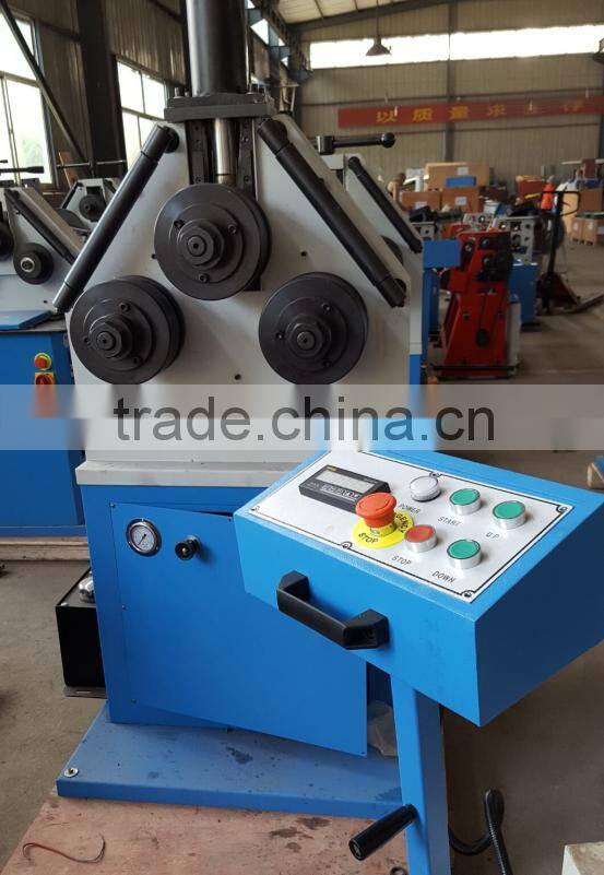 Profile tube 3 roller pipe bending machine/iron steel rolling machine made in china