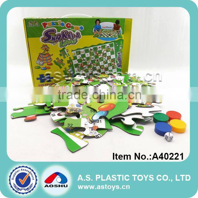 50PCS Ludo puzzle 2 player chess game