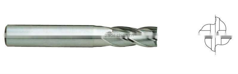 Hss 4Flute Slotting End Mills