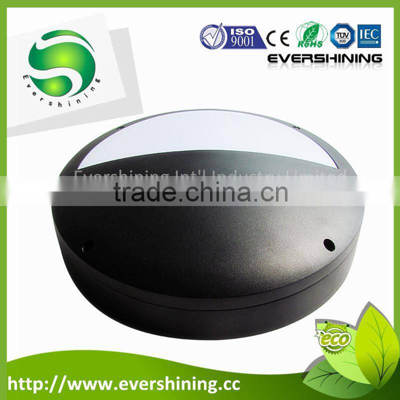 20w 30w 40w Black aluminium eyelid diffuser outdoor garden wall bulkhead light