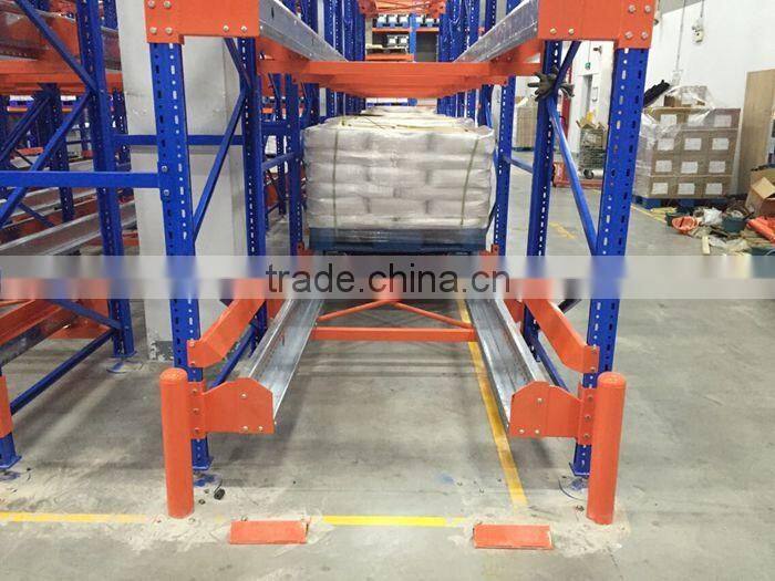 CE/ISO/TUV Certificates Warehouse Rack Use Steel Structure Shuttle Racking