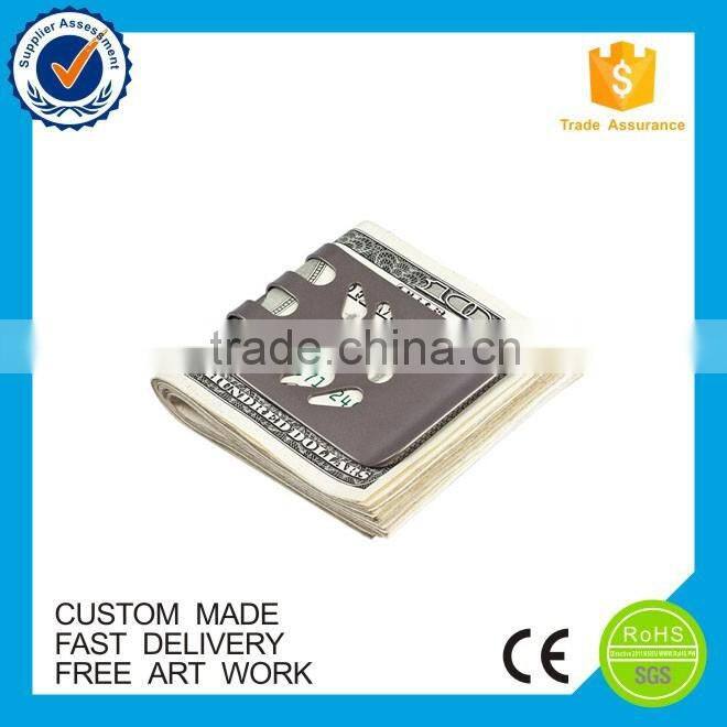 Factory custom stainless steel money clip