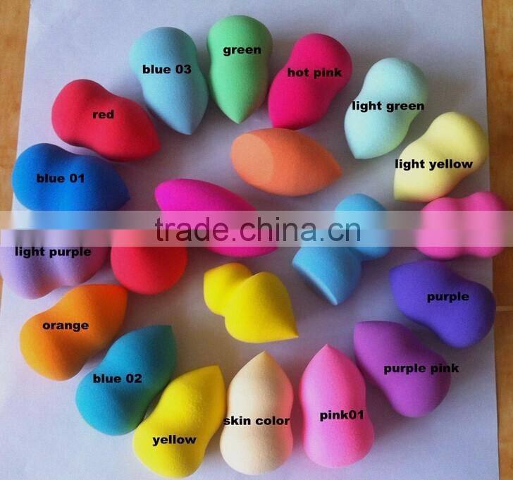 Certified skin-friendly custom shape & color korean puff blender ODM available