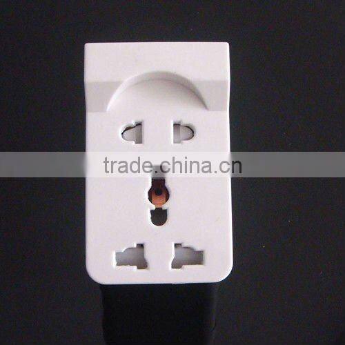BS adapter plug, wood color,13A 250V