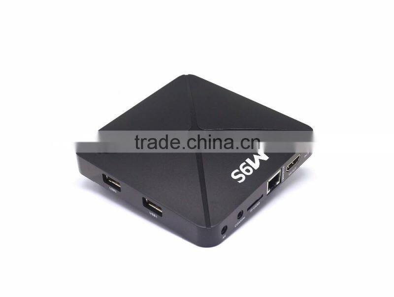 2GB RAM and 8GB ROM M9s android tv box amlogic s812 m9s octa core android4.4 kodi 16.0