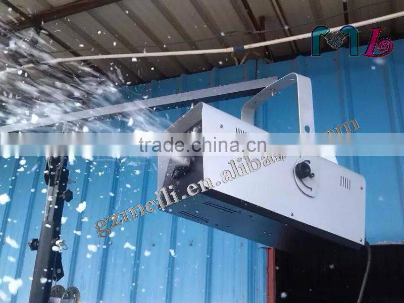 dmx 1500W haze smoke snow machine for dj stage