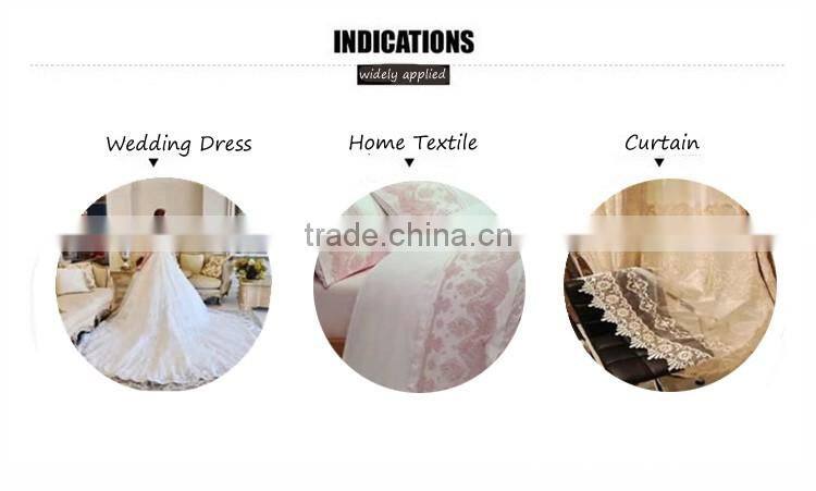 French lace wedding dress fabric