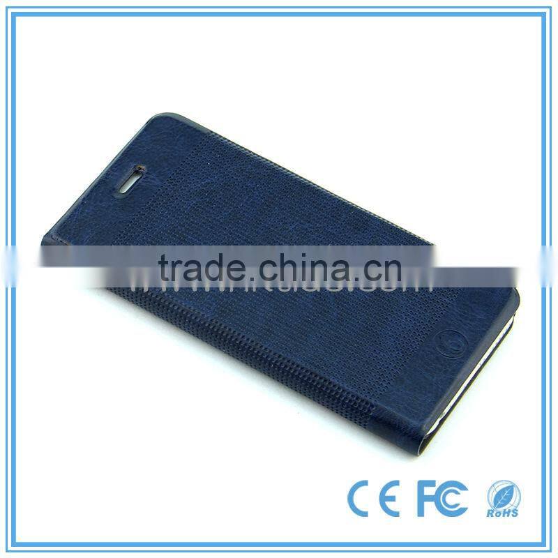 Professional Manufacture Waterproof Leather For Iphone 6 Case With Magnet