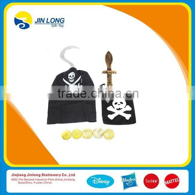 New popular pirate toy pirate hook and coins