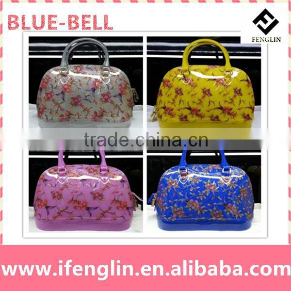 guangdong factory wholesale pvc fashion woman hand bag